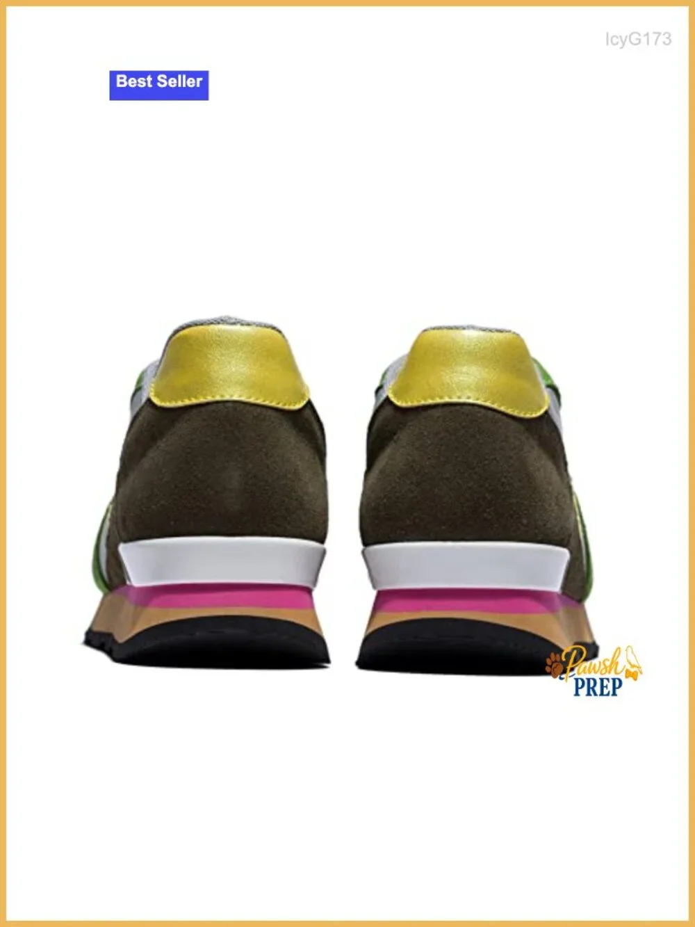 Suede Leather Women's Fashion Sneakers Lace-Up Casual Athletic Shoes Non-Slip